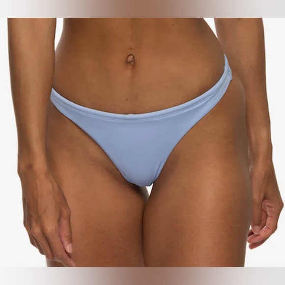 JOLYN “ANGELA” Drawstring Bikini Bottoms light blue size medium - Picture 1 of 4